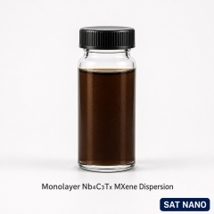 Single Layer Niobium carbide Nb4C3Tx MXene dispersion