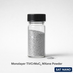 High Entropy Alloy Single layer TiVCrMoC3 MXene powder
